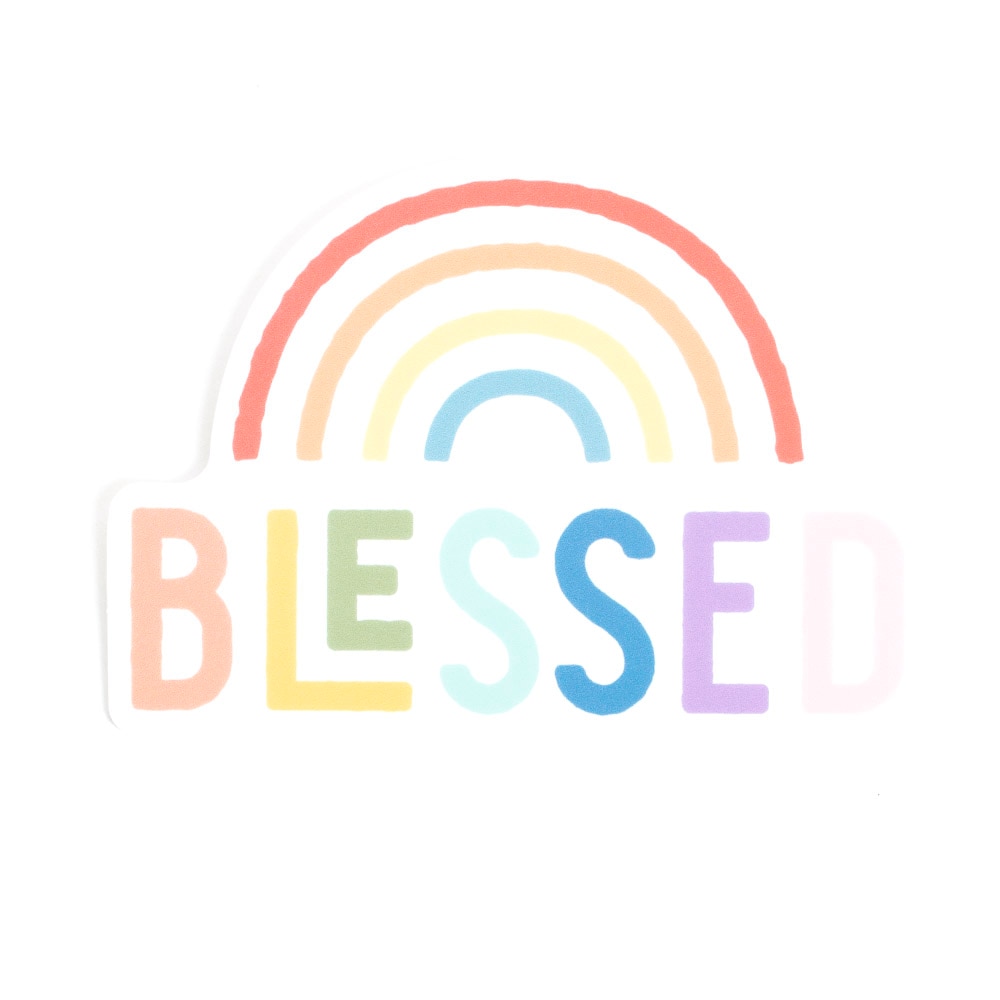 Stickers Northwest, Stickers, Art & School, 3", Blessed, 632537